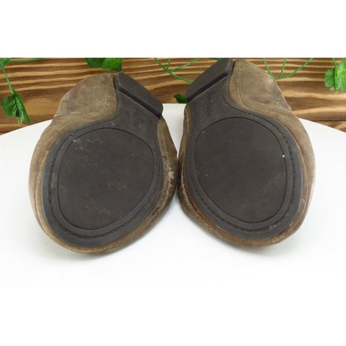 Lucky Brand Women Sz 6.5 M Brown Ballet Leather Shoes - Picture 8 of 8