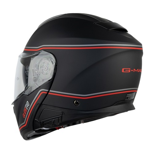 G-Mac Glide Evo Modular Sun Visor Flip Up Front Motorcycle Helmet - Picture 56 of 86