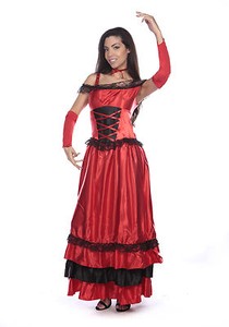 Rumba Femme Costume Déguisement-Tenue danseuse espagnole Up Flamenco Rumba Femme Costume Déguisement-Tenue danseuse espagnole Up Flamenco