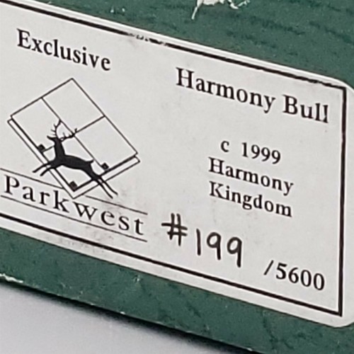 Harmony Kingdom BULL Peter Calvesbert Buying Group Exclusive - Picture 12 of 12