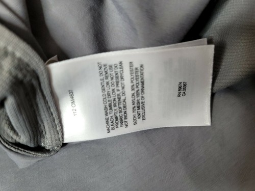 Mountain Hardwear Men's Canyon Gray Shirt Size Large Vented Fishing Camping t3 - Picture 8 of 8
