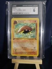 Kabuto 50/62 Fossil 1st Edition Graded