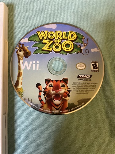 Nintendo Wii Game World Of Zoo Complete Animals Children - Picture 3 of 9