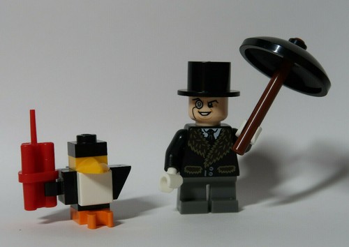 Penguin Fur Collar 76010 Batman II Super Hero LEGO® Minifigure Figure - Picture 1 of 2