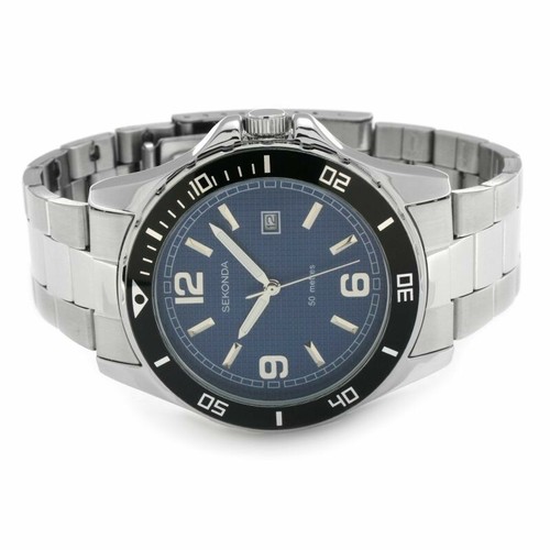 Reloj para caballeros Sekonda estilo buzo 50 m fecha 1512 precio de venta sugerido por el fabricante £39.99 - Imagen 7 de 12