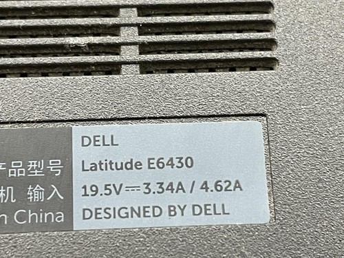 DELL LATITUDE E6430 Laptop w/ Intel Core i5-3230M 2.60 GHZ + 4 GB No HD/Battery - Picture 10 of 10