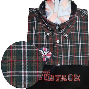 Warrior-UK-England-Button-Down-Shirt-PURSEY-Slim-Fit-Skinhead-Mod-Retro
