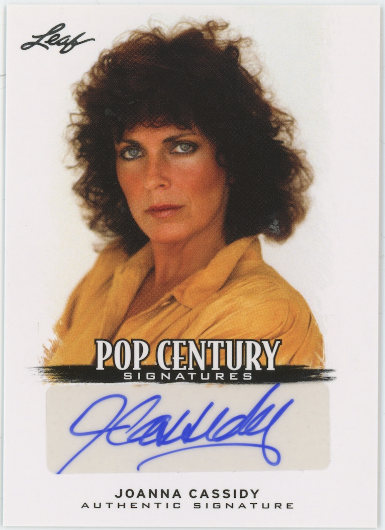 Joanna Cassidy 2012 Leaf Pop Century Blade Runner Zhora BA-JC1