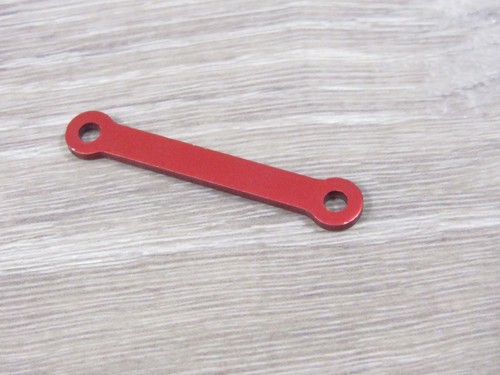 Vintage Team Losi XXXT MF Matt Francis Front Axle, Hinge Pin Brace (Red). #1171 - Picture 4 of 9