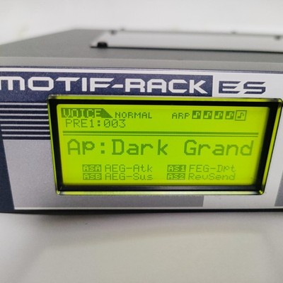 YAMAHA MOTIF RACK ES 音源モジュール　AN付 Yamaha Motif Rack ES
