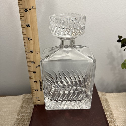 Vintage HOYA CRYSTAL Decanter JAPAN Made Toyota ESSO 40th Anniversary Souvenir - Picture 6 of 8