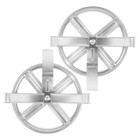  2 Count Pulley for Clothes Hanging Lines Clothing String Drying Rope