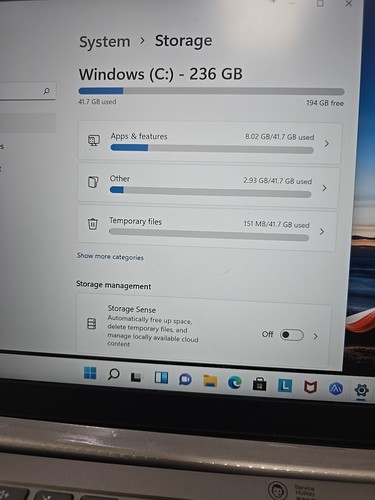 Lenovo ThinkBook 14 G2 Ryzen 7 4700U 2GHZ 16GB RAM 240GB SSD WIN 11 Pro - Picture 2 of 9