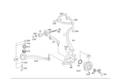 Genuine Mercedes-Benz Spring Link 221-330-82-07