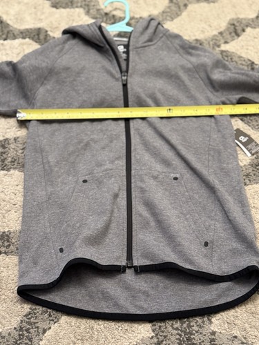 Gap, Boys Fit Tech Hoodie, Gray, Size L NWT - Picture 10 of 10