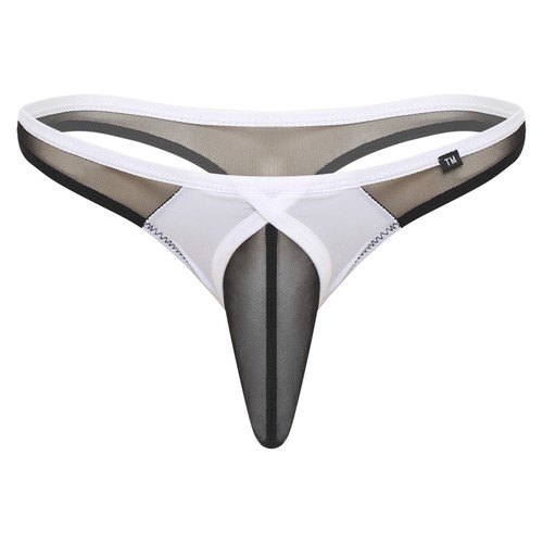 Men Briefs Sissy Thong Jockstrap G-string T-back Lingerie Swimwear Underpants - Picture 11 of 33