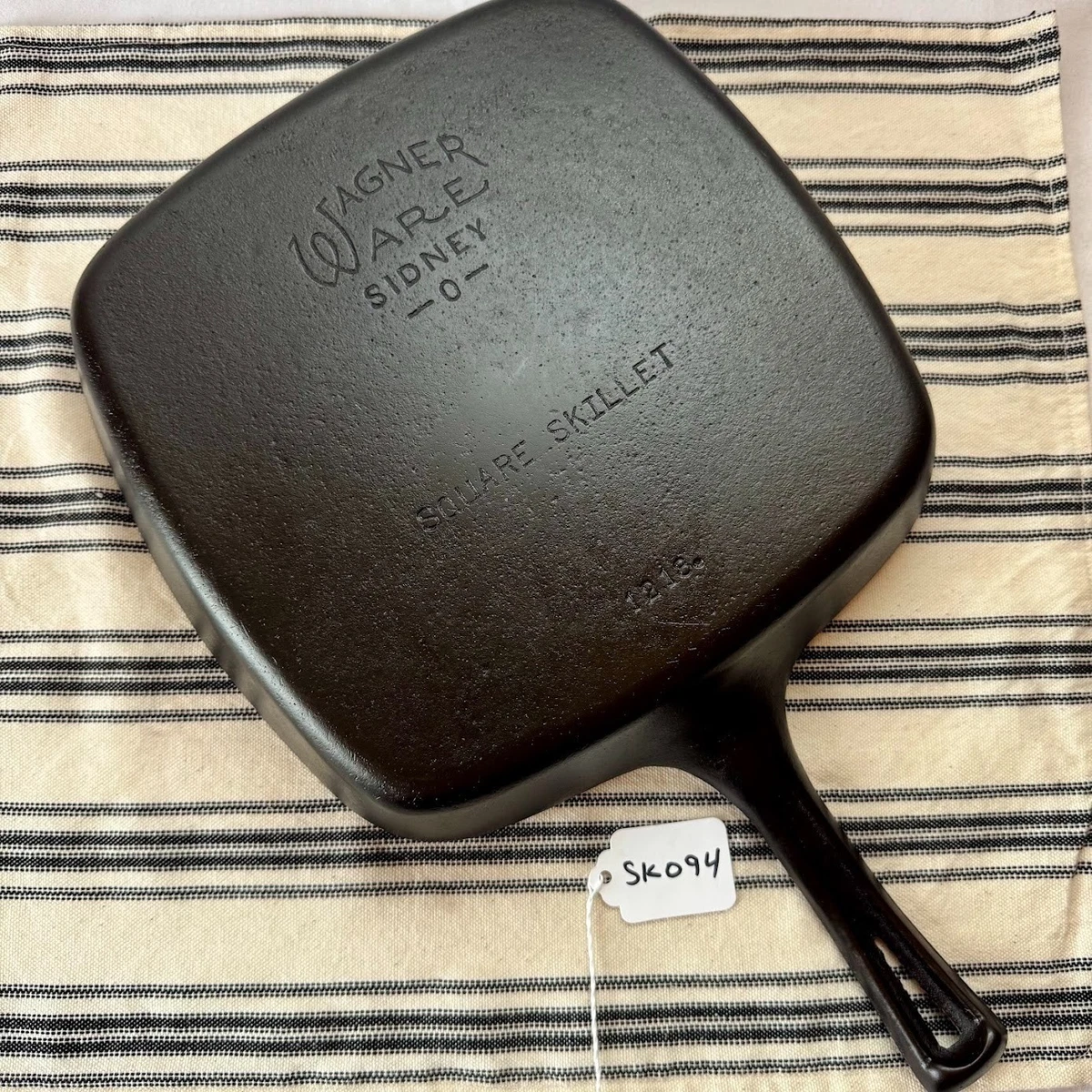 Wagner Cast Iron Square Skillet for sale | eBay