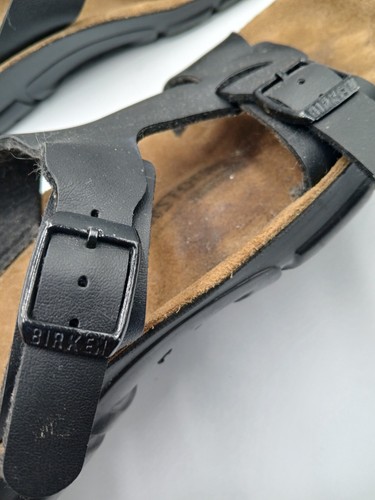 Birkenstock Sofia Größe 7,5 41 schwarz Sandalen schmale Passform Damen - Bild 7 von 8