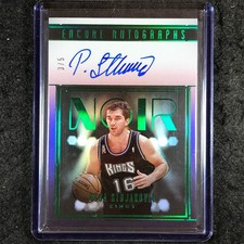 2024-25 Noir PEJA STOJAKOVIC Encore Signatures Auto International Green 3/5