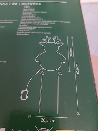 Garten Leucht Stecker Tanne 60cm 60 LED - Weihnachten Deko Beleuchtung Batterie - Bild 2 von 5