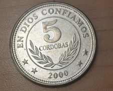 2000 Nicaragua 5 Cordobas