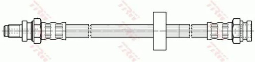 Tubo de freno flexible Rosca interior PHB549 TRW para SMART CITY-COUPE CABRIO - Imagen 1 de 8