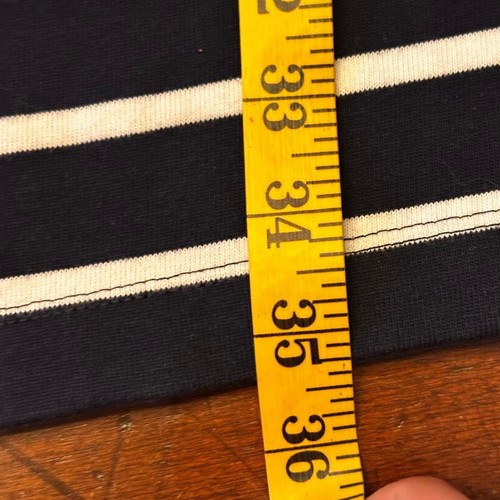 J.McLaughlin size Xsmall Brinker Navy and white stripe midi dress - Picture 15 of 16