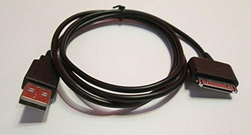 Nook HD USB Charging Cable By Mars Devices 3 Feet Black Sync/charge Brand New - Picture 2 of 3