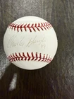 CHARLIE HOUGH TEXAS RANGERS HOF FLORIDA MARLINS  DODGERS SIGNED AUTO BASEBALL
