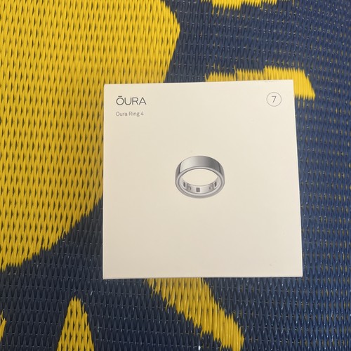 Oura Ring Smart Ring 4. Gen. Größe 7 Silber