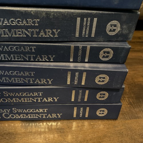 Jimmy Swaggart Bible Commentary Almost Complete Hardcover Book Lot Of 36 Volumes - Picture 8 of 11