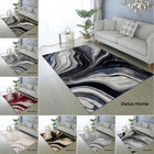 Modern Marble Pattern Rugs Large Living Room Carpets Hallway Runner Floor Mats