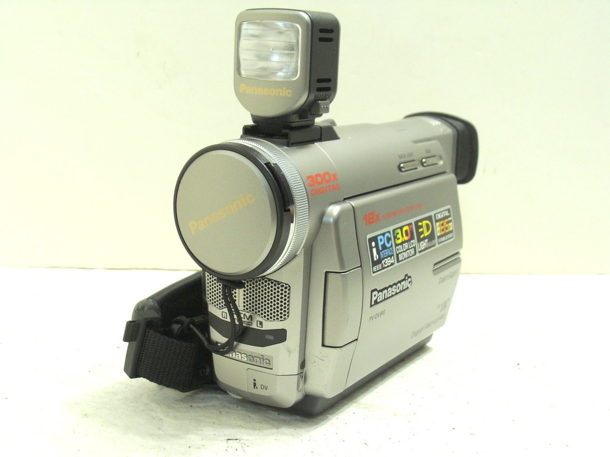 【ENGLISH】 PV-DV910 MiniDV Panasonic 410 Panasonic PV-DV910 PV-DV910D MiniDv Mini Dv Camcorder VCR