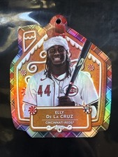 2024 Topps Holiday - Oversized Ornaments Die-Cuts #MLBO-5 Elly De La Cruz (RC)