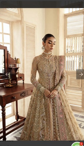 asian pakistani indian wedding/party wear dress - Picture 3 of 10