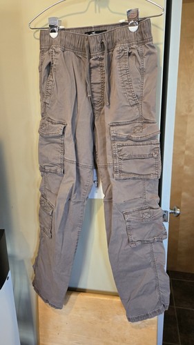 Hollister Herren Slim Straight Pull On Cargo Hose Gr. XS Braun