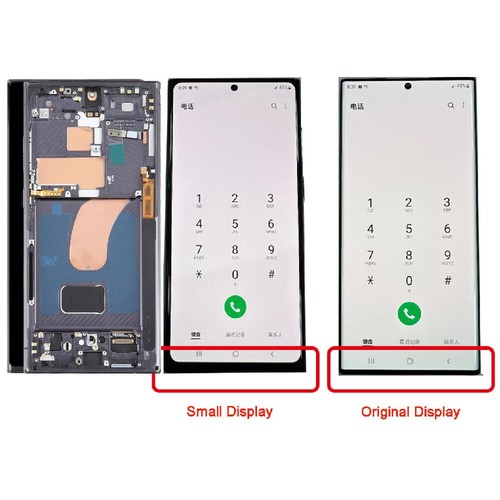 Marco de pantalla táctil LCD para Samsung Galaxy S21 Ultra G998 SM-G998U - Imagen 2 de 8