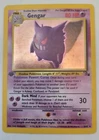 Gengar 5/62 Fossil First Edition Holo
