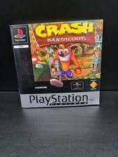 Crash Bandicoot PS1 PlayStation PAL PLATINUM Instruction Booklet Manual