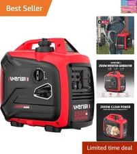 2500W Ultra-Light Portable Generator with CO Detection – Perfect for Adventures