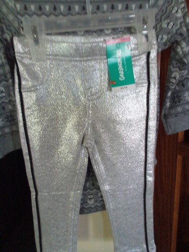 Completo bambina, taglia 18 mesi, grigio pezzo unico e jeggings NEVE MOLTO DIVERTENTE, nuovo - Foto 3 di 5