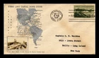 Dr Jim Stamps FDC Canal Zone Postage 15c 1939 Crosby Thermograph Photo Cachet