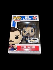 Jason Sudeikis Ted Lasso Signed Funko Pop Figure 1356 APPLE TV SOCCER JSA 2