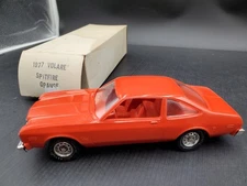 🚦🔥😎Rare AMT ? 1977 Volare Dealer Promo Car 1/25 Scale Spitfire Orange 😎🔥🚦