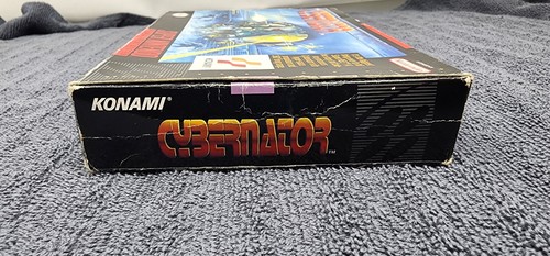 Cybernator (Super Nintendo, 1992) CIB - Tested w/ Manual, Tray & Protector - Picture 6 of 10