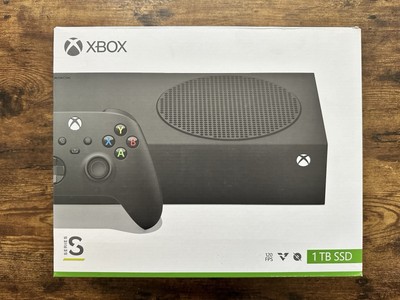 Xbox Series S - 1TB Carbon Black Brand New Factory Sealed Fast Ship!
