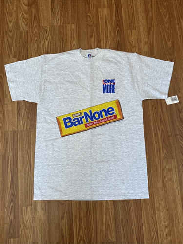 Hershey's Bar None "The One With More" 1992 Russell Athletic T-Shirt Medium - Picture 1 of 4