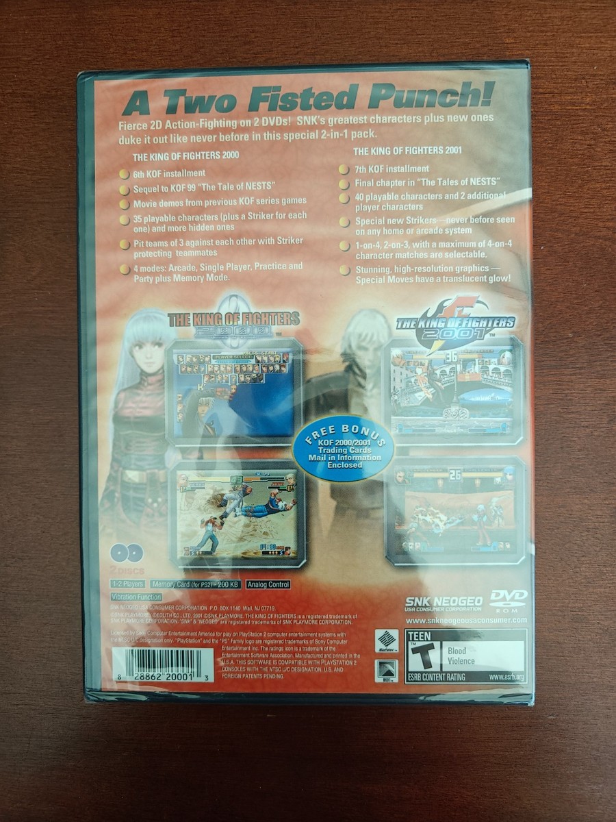 King of Fighters 2000 & 2001 (Sony PlayStation 2, 2003) for