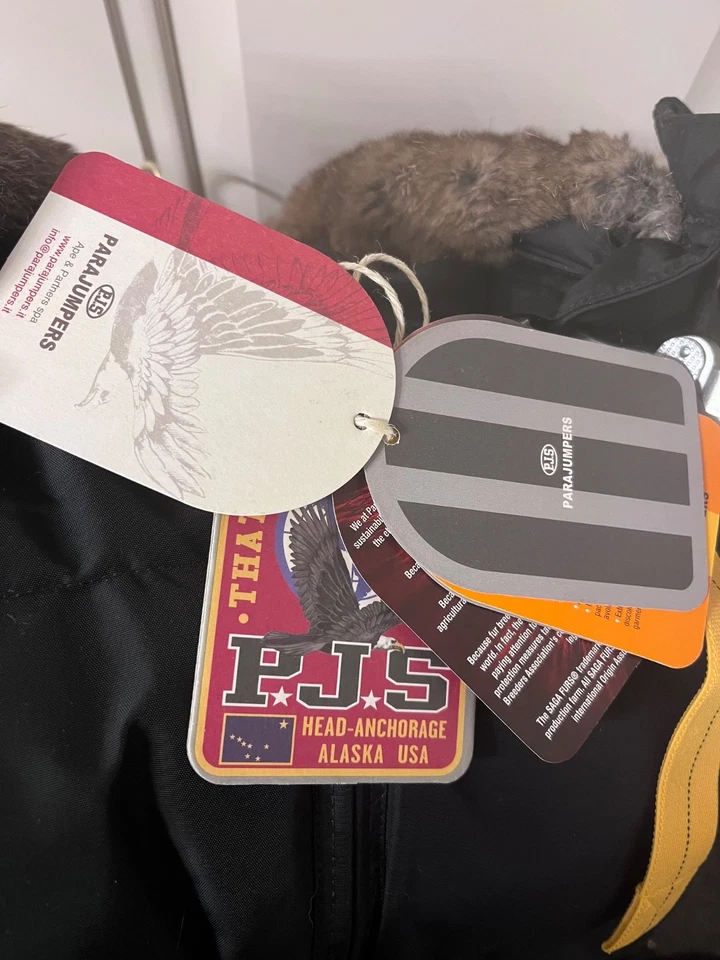 Parajumpers Long Bear Slim Fit Jacket Size XL - Image 4 of 4