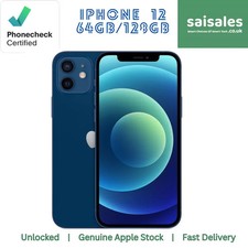 Apple iPhone 12 64GB 128GB 256GB ALL COLOURS Unlocked EXCELLENT CONDITION BOXED